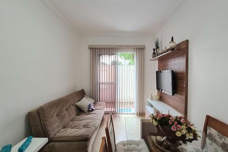 Sala de apartamento para alugar com 1 quarto, 48m² em Paulicéia, São Bernardo do Campo
