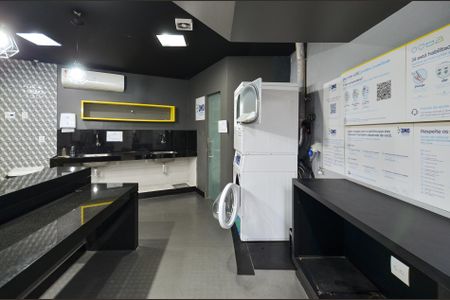 Apartamento para alugar com 35m², 1 quarto e 1 vaga Apartamento para alugar com 35m², 1 quarto e 1 vagaÁrea comum - Lavanderia