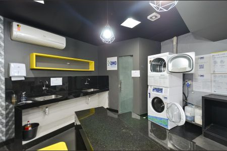 Apartamento para alugar com 35m², 1 quarto e 1 vaga Apartamento para alugar com 35m², 1 quarto e 1 vagaÁrea comum - Lavanderia