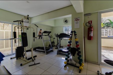 Apartamento para alugar com 54m², 2 quartos e 2 vagasÁrea comum - Academia