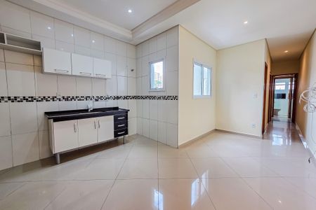 Sala e Cozinha de apartamento para alugar com 2 quartos, 100m² em Bangú, Santo André