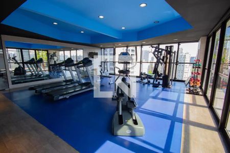 Studio para alugar com 62m², 1 quarto e 1 vaga Studio para alugar com 62m², 1 quarto e 1 vagaÁrea comum - Academia