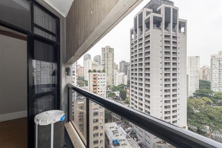 Studio para alugar com 62m², 1 quarto e 1 vaga Studio para alugar com 62m², 1 quarto e 1 vagaVaranda