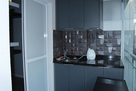 Apartamento para alugar com 36m², 1 quarto e sem vagaVaranda da Sala/cozinha