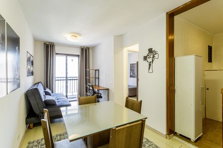 Sala de apartamento para alugar com 1 quarto, 40m² em Itaim Bibi, São Paulo