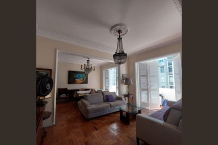 Sala de apartamento para alugar com 3 quartos, 189m² em Flamengo, Rio de Janeiro