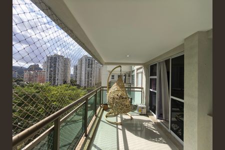 Varanda da Sala de apartamento à venda com 2 quartos, 75m² em Jacarepaguá, Rio de Janeiro