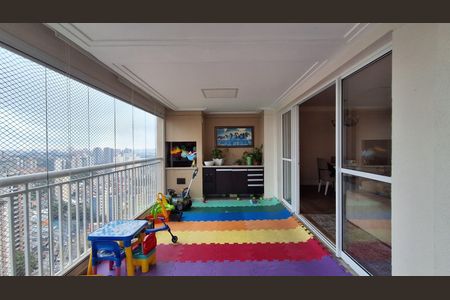 Varanda  de apartamento para alugar com 3 quartos, 157m² em Centro, São Bernardo do Campo