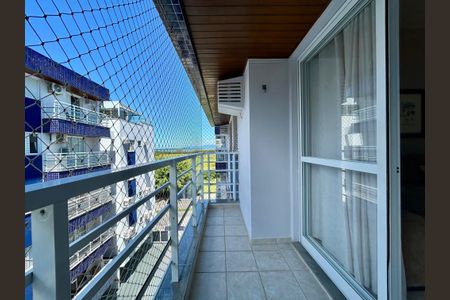 Varanda da Sala de apartamento para alugar com 2 quartos, 76m² em Saco dos Limões, Florianópolis