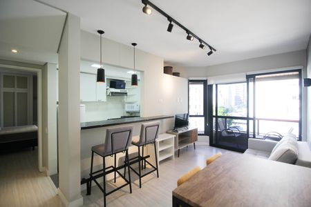 Apartamento para alugar com 48m², 1 quarto e 1 vaga Apartamento para alugar com 48m², 1 quarto e 1 vagaSala