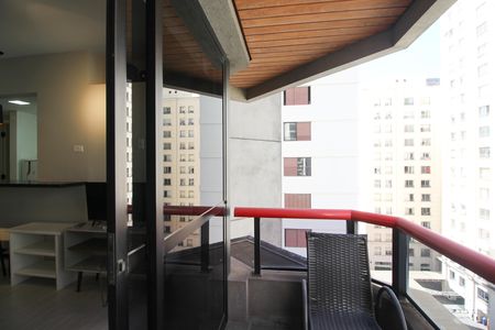 Apartamento para alugar com 48m², 1 quarto e 1 vaga Apartamento para alugar com 48m², 1 quarto e 1 vagaVaranda