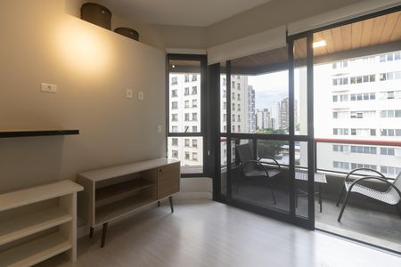 Apartamento para alugar com 48m², 1 quarto e 1 vaga Apartamento para alugar com 48m², 1 quarto e 1 vagaSala