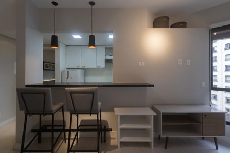 Sala de apartamento para alugar com 1 quarto, 48m² em Itaim Bibi, São Paulo