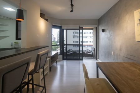 Apartamento para alugar com 48m², 1 quarto e 1 vaga Apartamento para alugar com 48m², 1 quarto e 1 vagaSala