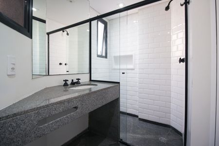 Apartamento para alugar com 48m², 1 quarto e 1 vaga Apartamento para alugar com 48m², 1 quarto e 1 vagaBanheiro