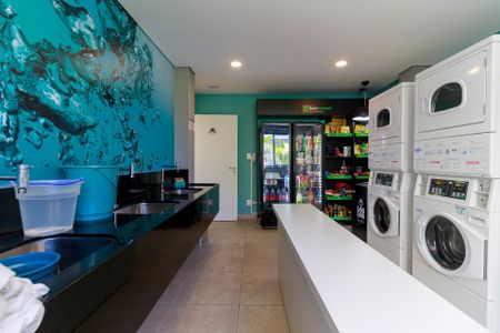 Área comum de apartamento para alugar com 1 quarto, 37m² em Campo Belo, São Paulo