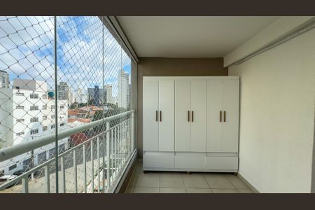 Sacada de apartamento para alugar com 1 quarto, 37m² em Campo Belo, São Paulo