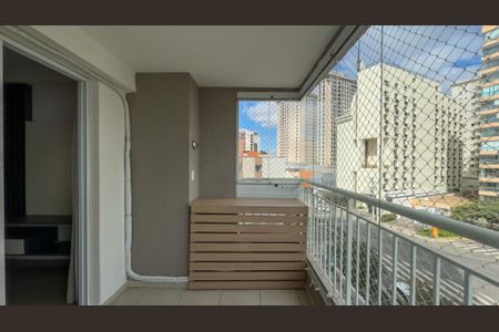 Sacada de apartamento para alugar com 1 quarto, 37m² em Campo Belo, São Paulo