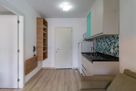 Sala de apartamento para alugar com 1 quarto, 45m² em Barra Funda, São Paulo