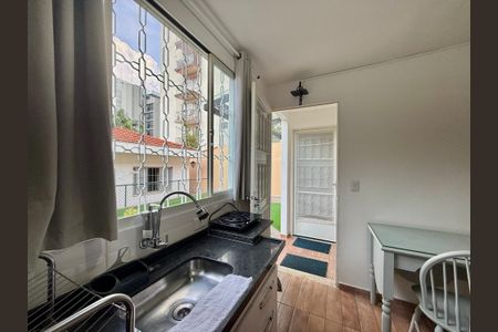 Studio para alugar com 26m², 1 quarto e sem vagaCozinha 