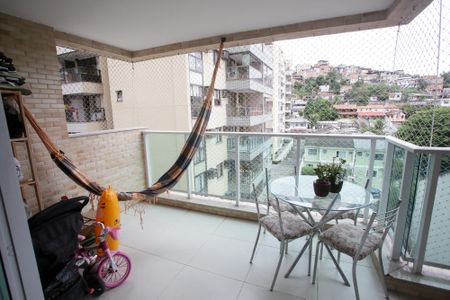 Varanda da Sala de apartamento à venda com 2 quartos, 69m² em Freguesia (jacarepaguá), Rio de Janeiro
