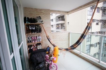 Varanda da Sala de apartamento à venda com 2 quartos, 69m² em Freguesia (jacarepaguá), Rio de Janeiro
