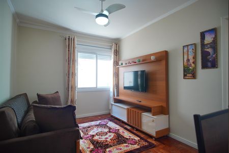 Sala de apartamento para alugar com 1 quarto, 40m² em Petrópolis, Porto Alegre