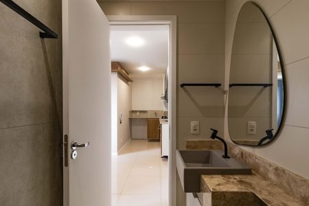 Apartamento para alugar com 32m², 2 quartos e sem vagaBanheiro social