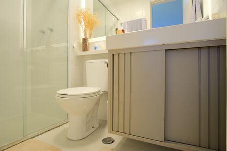 Apartamento à venda com 68m², 2 quartos e 1 vagaBanheiro da Suíte