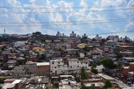 Vista da Sala de apartamento para alugar com 2 quartos, 45m² em Jardim Novo Taboão, São Paulo