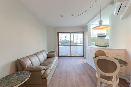 Sala de apartamento para alugar com 1 quarto, 60m² em Bela Vista, São Paulo