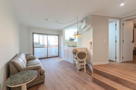 Sala de apartamento para alugar com 1 quarto, 60m² em Bela Vista, São Paulo