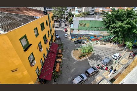 Vista do Quarto de apartamento para alugar com 1 quarto, 42m² em Pinheiros, São Paulo