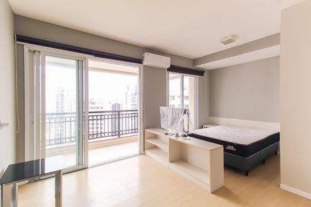 Sala de apartamento para alugar com 1 quarto, 40m² em Vila Regente Feijó, São Paulo