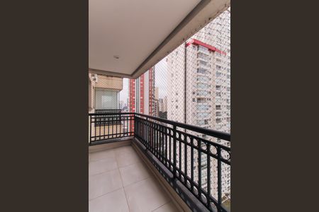 Varanda da Sala de apartamento para alugar com 1 quarto, 40m² em Vila Regente Feijó, São Paulo