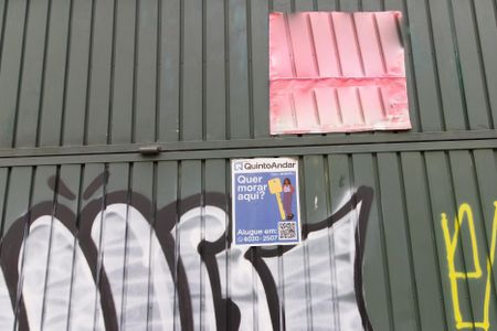 Placa de kitnet/studio para alugar com 1 quarto, 20m² em Brooklin Paulista, São Paulo