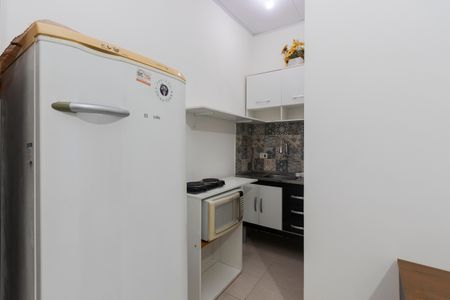 Cozinha de kitnet/studio para alugar com 1 quarto, 20m² em Brooklin Paulista, São Paulo