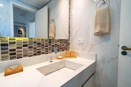 Apartamento para alugar com 45m², 1 quarto e 1 vaga Apartamento para alugar com 45m², 1 quarto e 1 vagaBanheiro