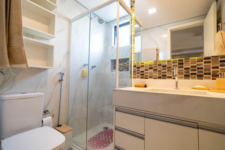 Apartamento para alugar com 45m², 1 quarto e 1 vaga Apartamento para alugar com 45m², 1 quarto e 1 vagaBanheiro