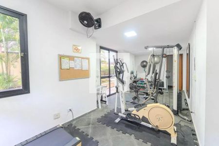 Apartamento para alugar com 45m², 1 quarto e 1 vaga Apartamento para alugar com 45m², 1 quarto e 1 vagaÁrea comum - Academia