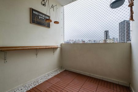 Varanda da Sala de apartamento para alugar com 2 quartos, 69m² em Pinheiros, São Paulo