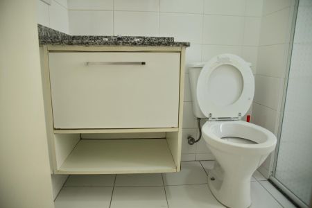 Apartamento à venda com 80m², 2 quartos e 1 vagaBanheiro da Suíte