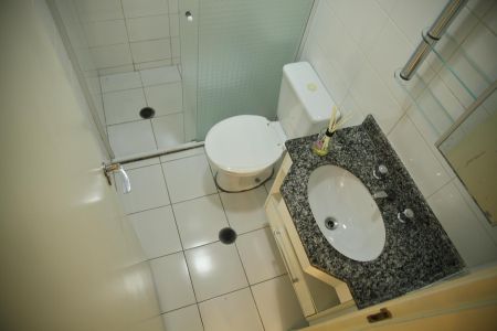 Apartamento à venda com 80m², 2 quartos e 1 vagaBanheiro Social