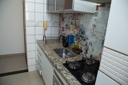 Cozinha de apartamento para alugar com 3 quartos, 85m² em Setor dos Funcionários, Goiânia