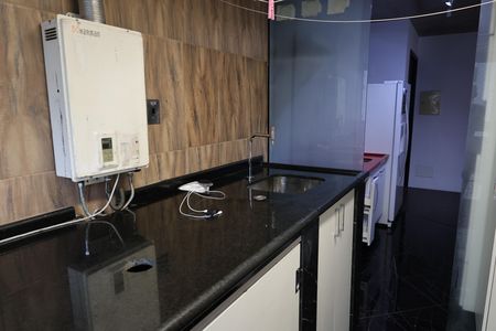 Cozinha de apartamento para alugar com 2 quartos, 70m² em Usina Piratininga, São Paulo