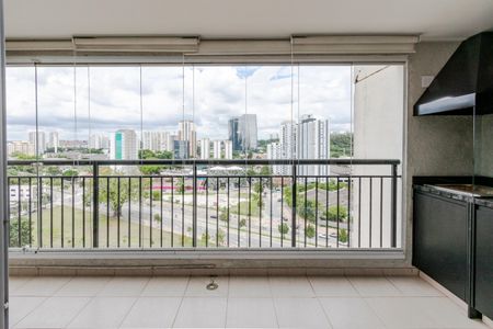 Varanda da Sala de apartamento para alugar com 2 quartos, 81m² em Vila Cruzeiro, São Paulo
