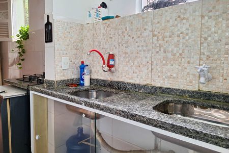 Cozinha de kitnet/studio para alugar com 1 quarto, 20m² em Fonseca, Niterói