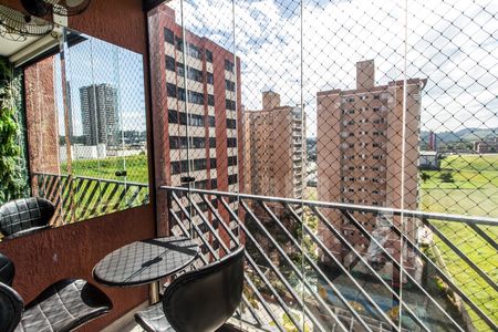 Varanda da Sala  de apartamento à venda com 3 quartos, 80m² em Tamboré, Barueri