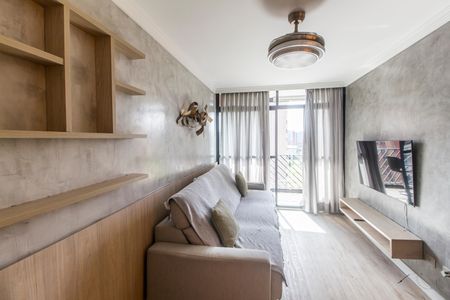 Sala  de apartamento para alugar com 3 quartos, 80m² em Tamboré, Barueri