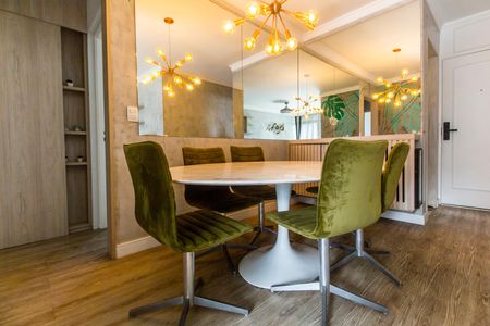 Sala  de apartamento à venda com 3 quartos, 80m² em Tamboré, Barueri